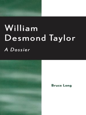 cover image of William Desmond Taylor